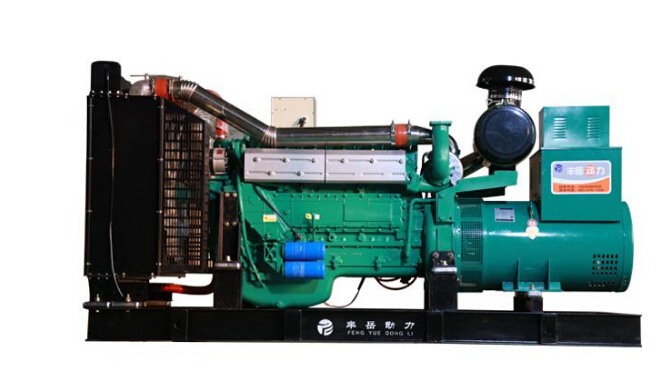 天台上柴500kw大型柴油发电机组