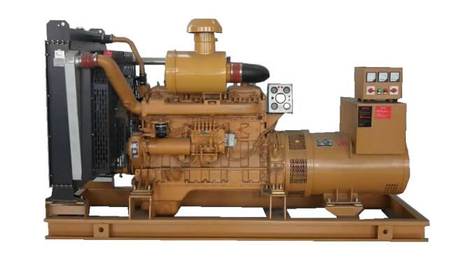 天台上柴250kw大型柴油二手发电机组